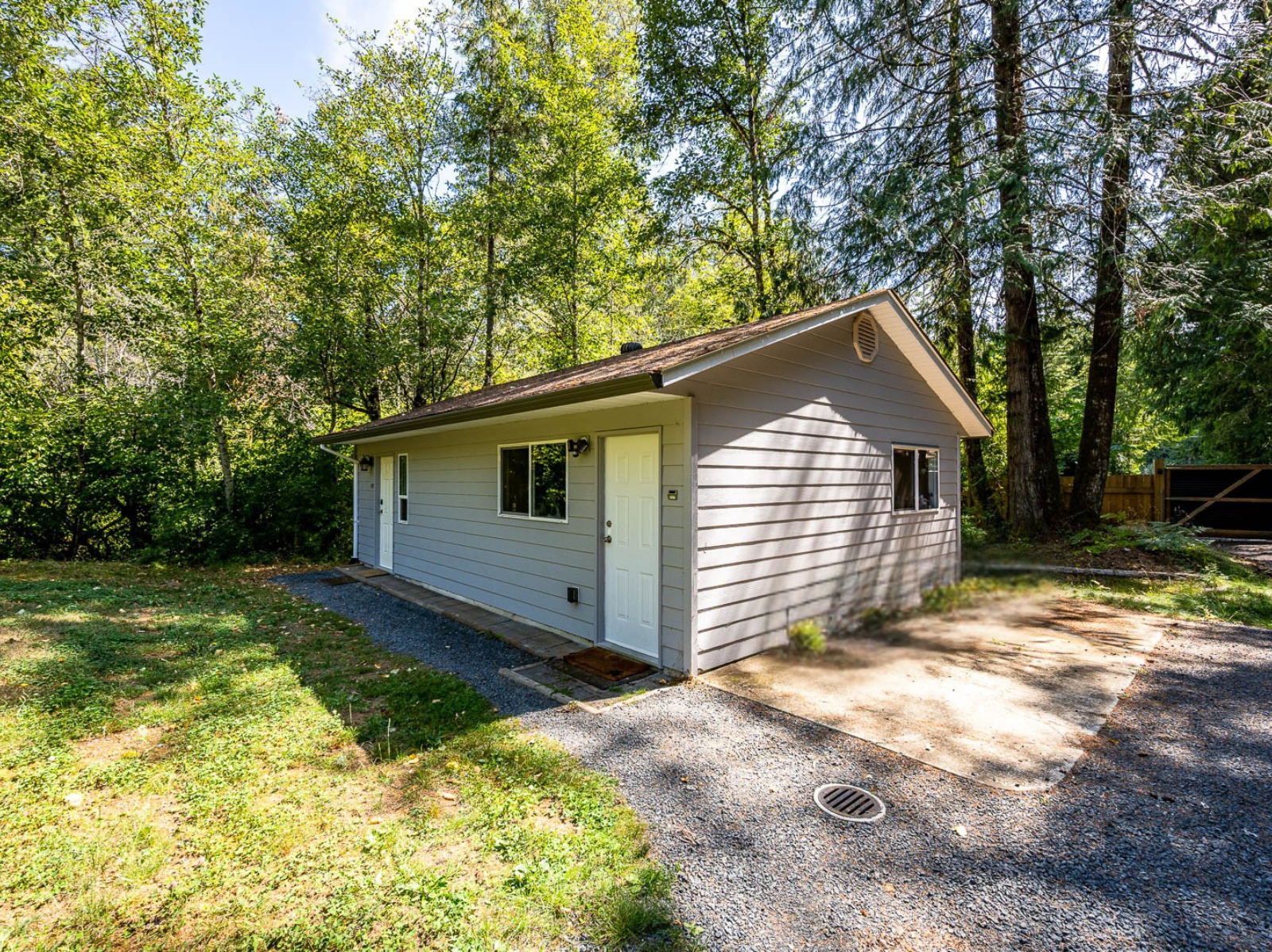 The heated 600-square-foot workshop